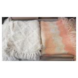 Pair of vintage afghans