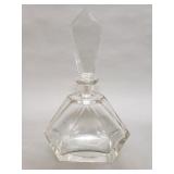 Art Deco crystal decanter