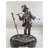 Pete Apsit cold-painted bronze sculpture of Emmett