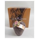 Jay Strongwater flower mini vase in original