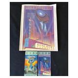 1983 Super Bowl tickets & program