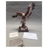 Giuseppe Armani "Eagle on branch" composite