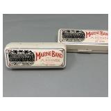 Pair of vintage Hohner Marine Band No. 1896
