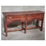 CTH Sherrill occasional mahogany console table