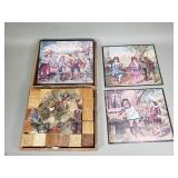 Victorian six sided puzzle box