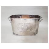 Vintage silver plate wine cooler