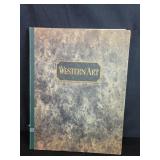 Vintage "Western Art" portfolio of prints