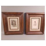 Pair of vintage prints