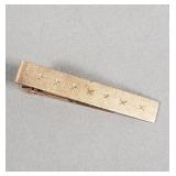 Vintage 14k gold tie bar