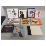 Group of art books