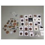 Antique and vintage foreign coins