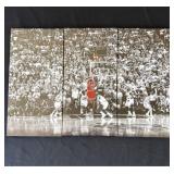Michael Jordan "Last Shot" on canvas