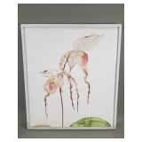 Parnell Corder signed floral watercolor