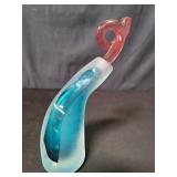 Stuart Akroyd "Skylon" art glass perfume bottle