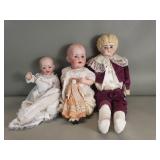 Vintage collectable dolls