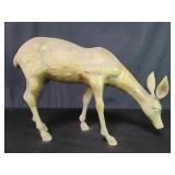 Vintage brass deer sculpture