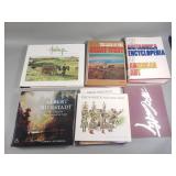 Group of art books
