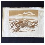 Vintage 1984 signed etching