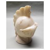 Knight alabaster paperweight