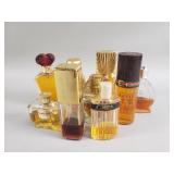 Group of vintage designer perfumes
