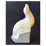 Vincent Glinsky ceramic seal sculpture