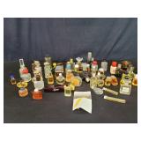 Group of vintage perfume bottles
