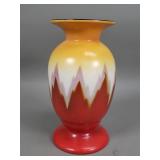 Ditmar Urbach art deco "Skyscraper Flame" vase