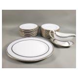 Group of Wedgwood bone China "colonnade"