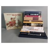 Group of hardcover books