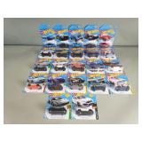 22 Hot Wheels