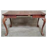 Henredon mahiagony extension dining table