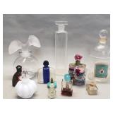 Group of vintage perfume bottle