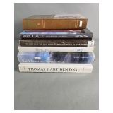 Group of art books