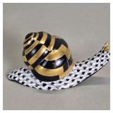Herend Hungary porcelain snail figure