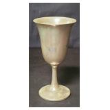 Wallace sterling silver goblet