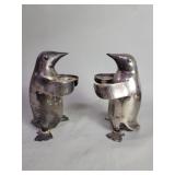 Restoration Hardware silver plate penguin