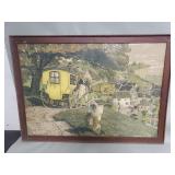 Vintage Walter Georgi lithograph