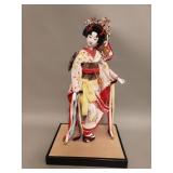 Vintage Yoshitoku Japanese geisha doll
