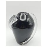 Vintage Twoï¿½s Company black amethyst art glass