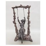 Moreau style bronze sculpture