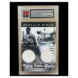 Ty Cobb & Honus Wagner dual jersey card #1/1