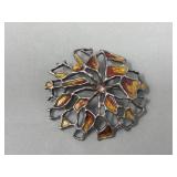 David Anderson sterling silver enameled