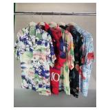 Group of Hawaiian style shirts