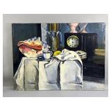 Vintage oil on canvas after Paul Cï¿½zanne "The