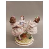 Vintage Irish Dresden porcelain figurine