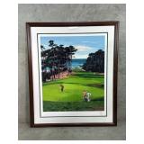 Pencil signed Mark King "Spyglass Hill"