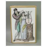 Vintage Italian ceramic trinket box