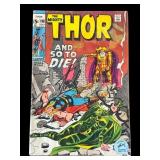 Stan Lee signed "The Mighty Thor" comic book
