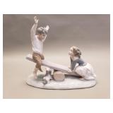 Lladro "See saw" porcelain figurine