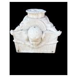 Vintage plaster garden decoration
